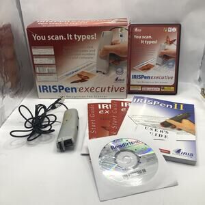 Iris Pen Executive Electronic Scanner Highlighter USB 2004 for Mac & PC | Tested